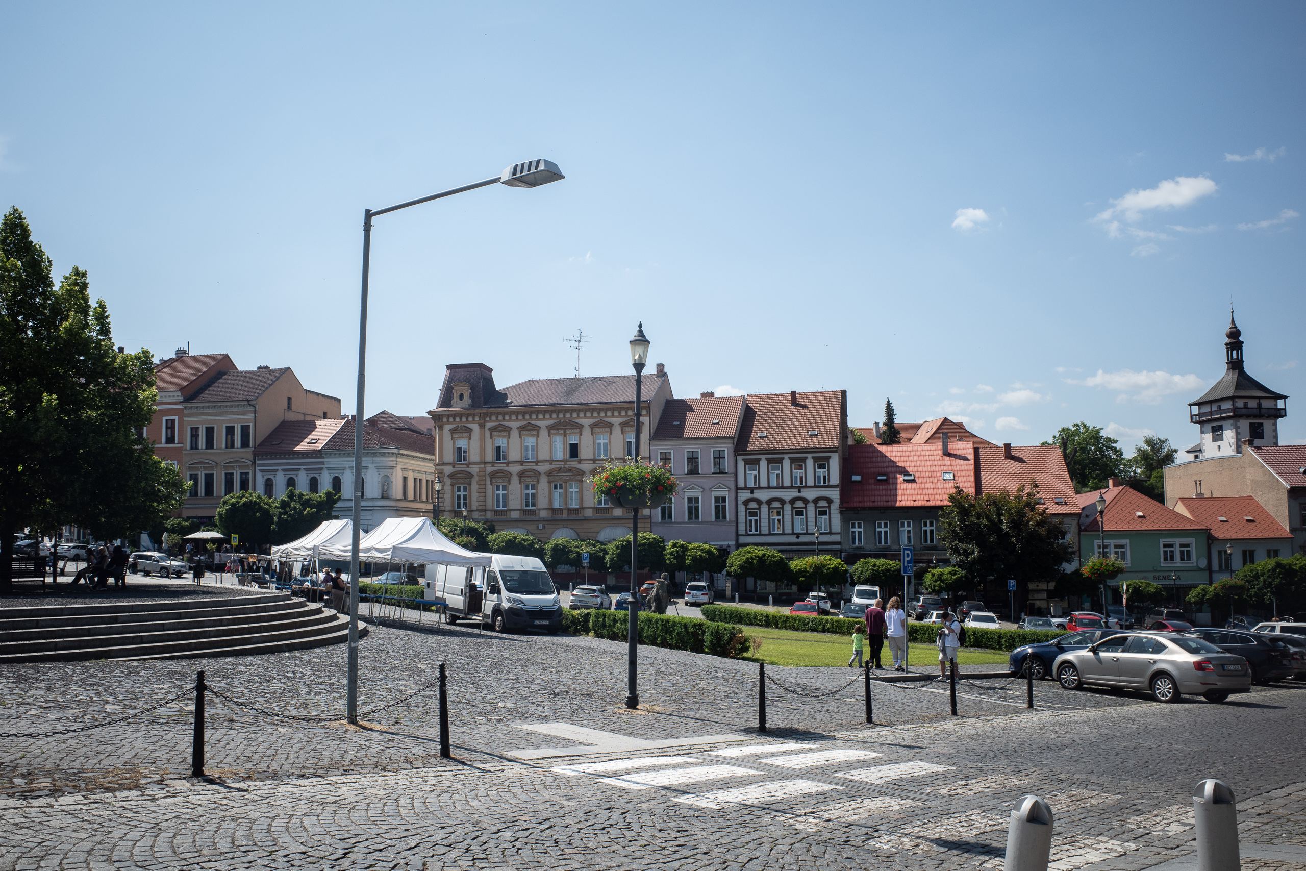 Einfahrt in die Stadt